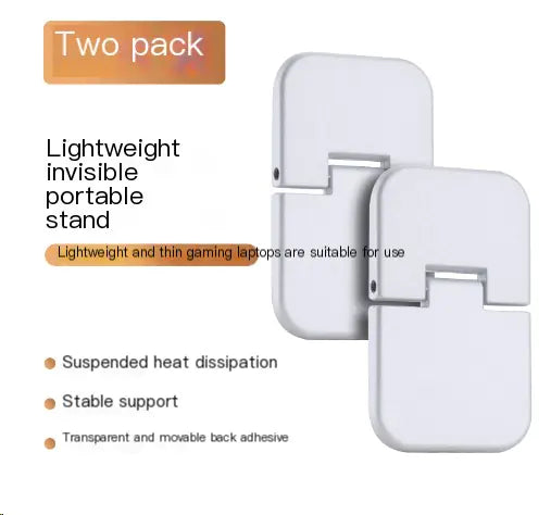 Zinc-Metal Laptop Invisible Bracket with Heat Dissipation